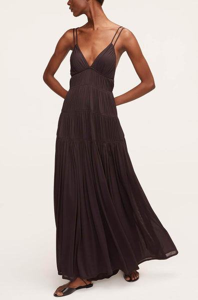 rebecca taylor ruched osaka dress Rebecca Taylor Ruched Osaka Silk Cotton Blend Midi Dress Size Medium