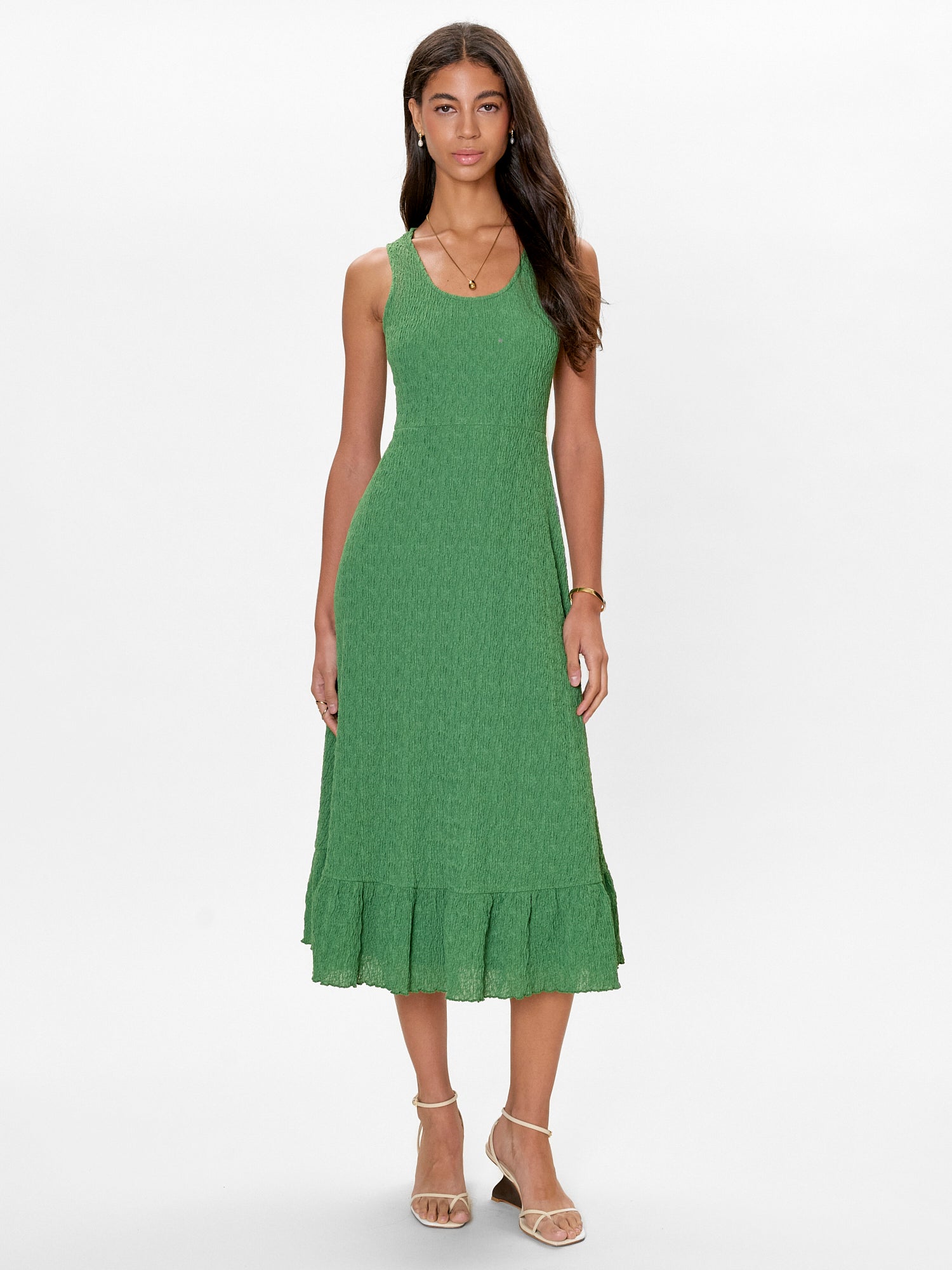  Taryn Knit Dress in Forest Green by Rebecca Taylor