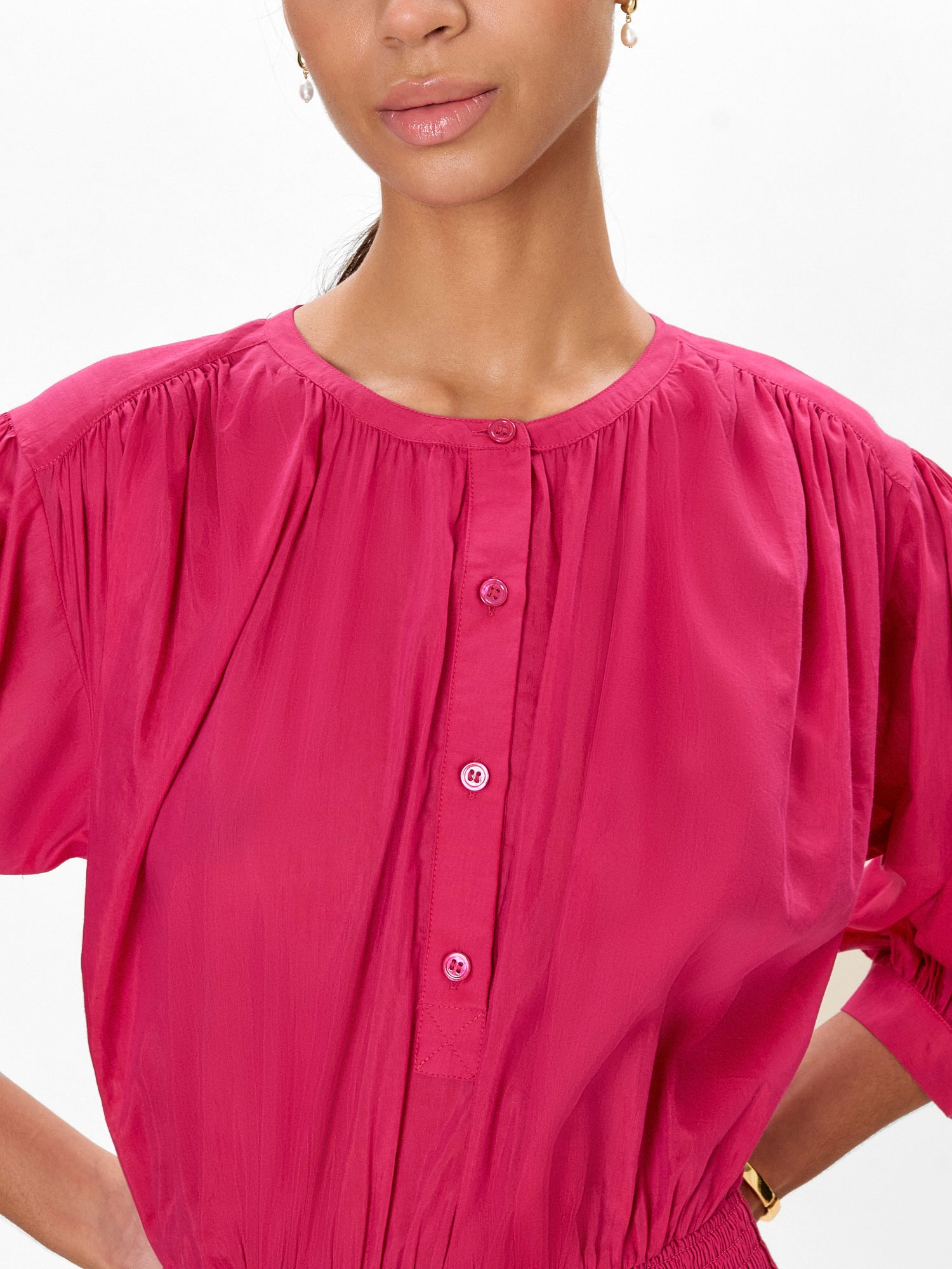  Lilou Dress in Fuchsia by Rebecca Taylor
