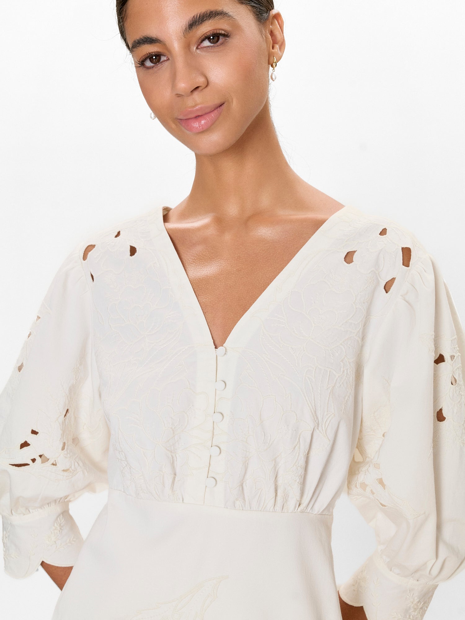 Rachelle Button Front Dress