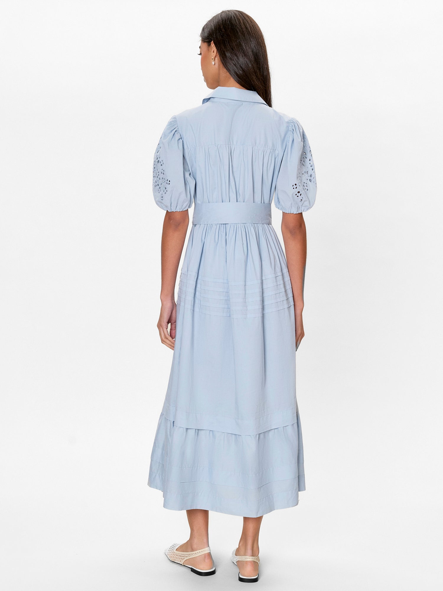  Lorelai Shirt Dress in Chambray by Rebecca Taylor