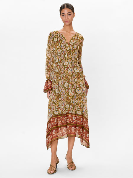 Isha Long Sleeve Dress