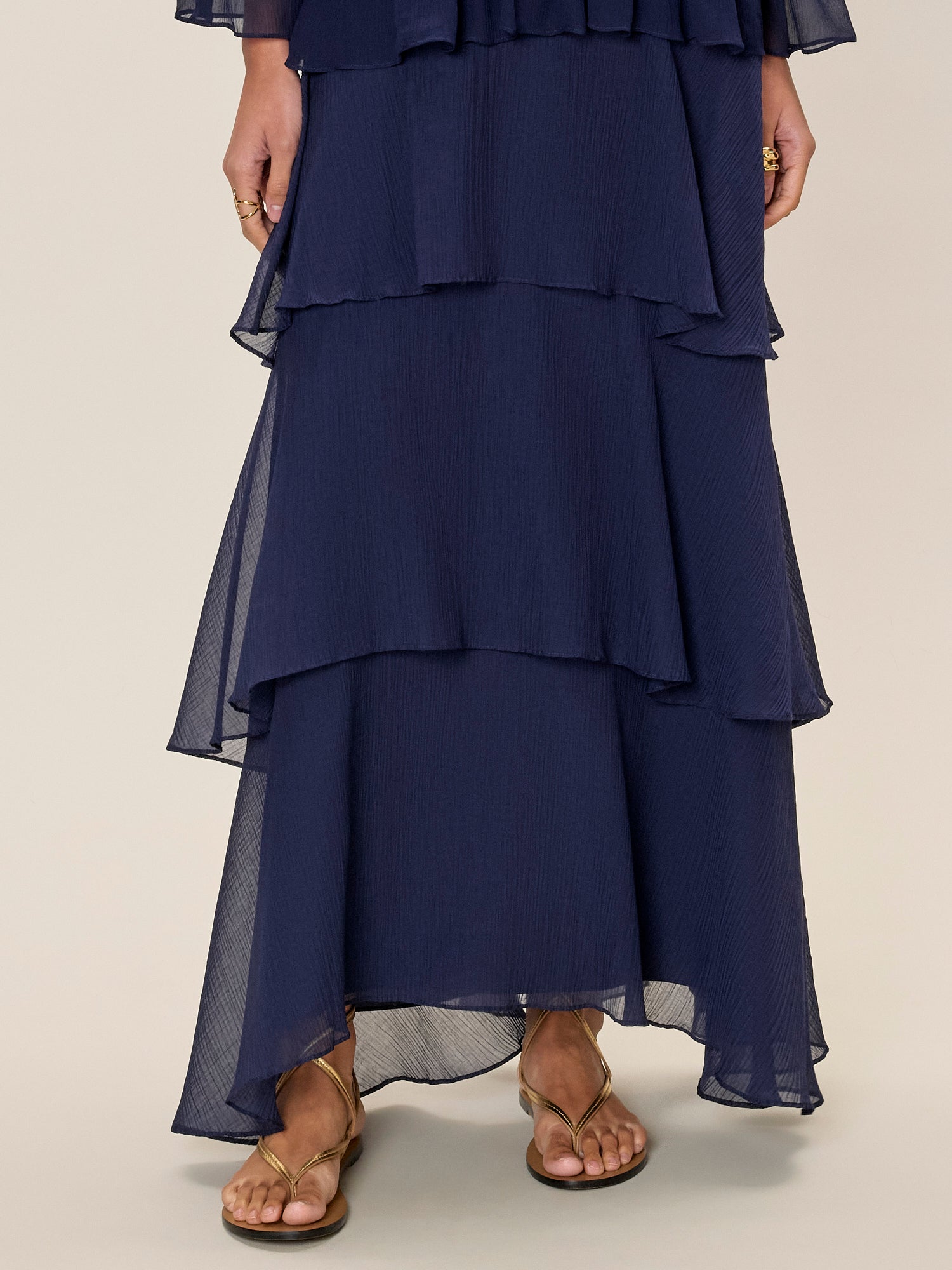  Skye Skirt in Maritime Blue by Rebecca Taylor