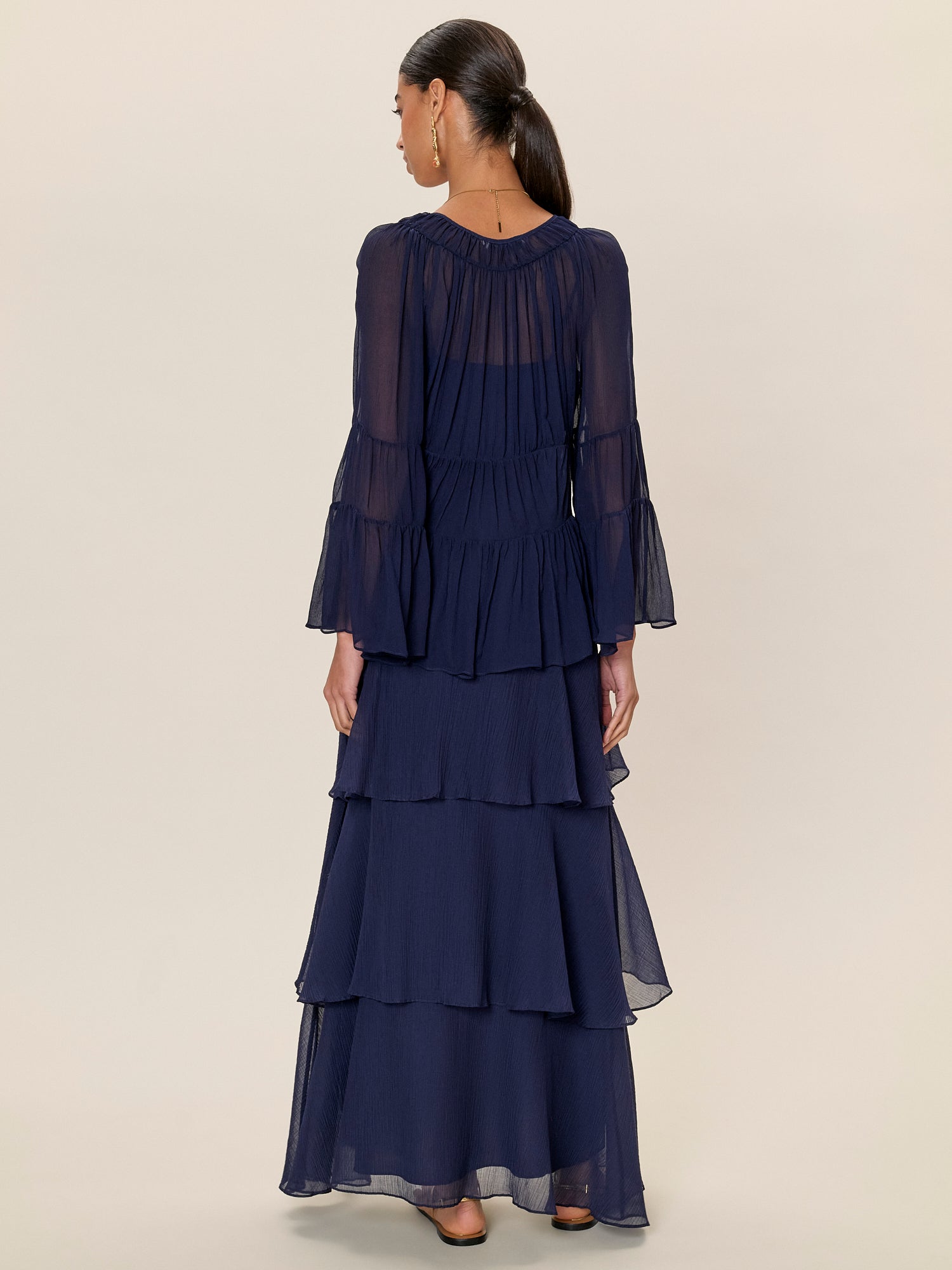  Skye Skirt in Maritime Blue by Rebecca Taylor