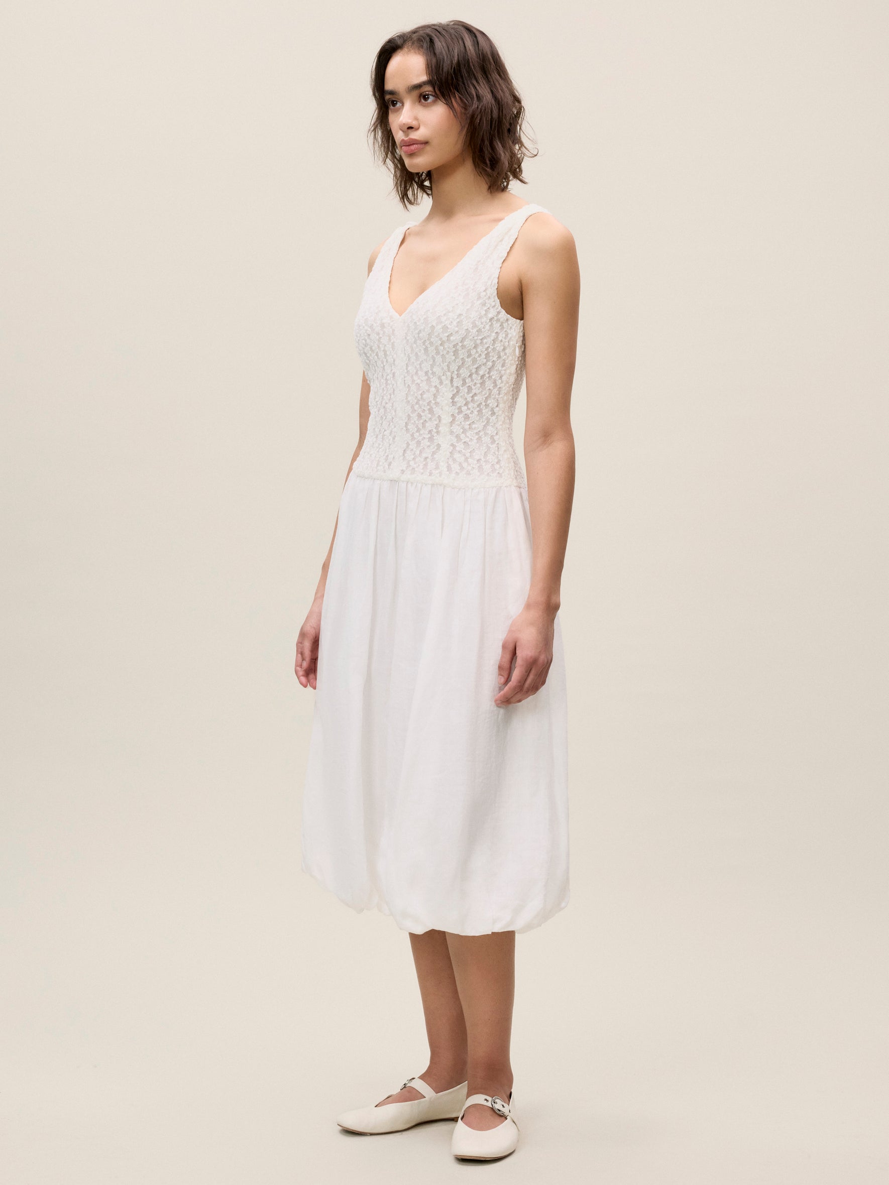 Fiona Mixed Media Dress