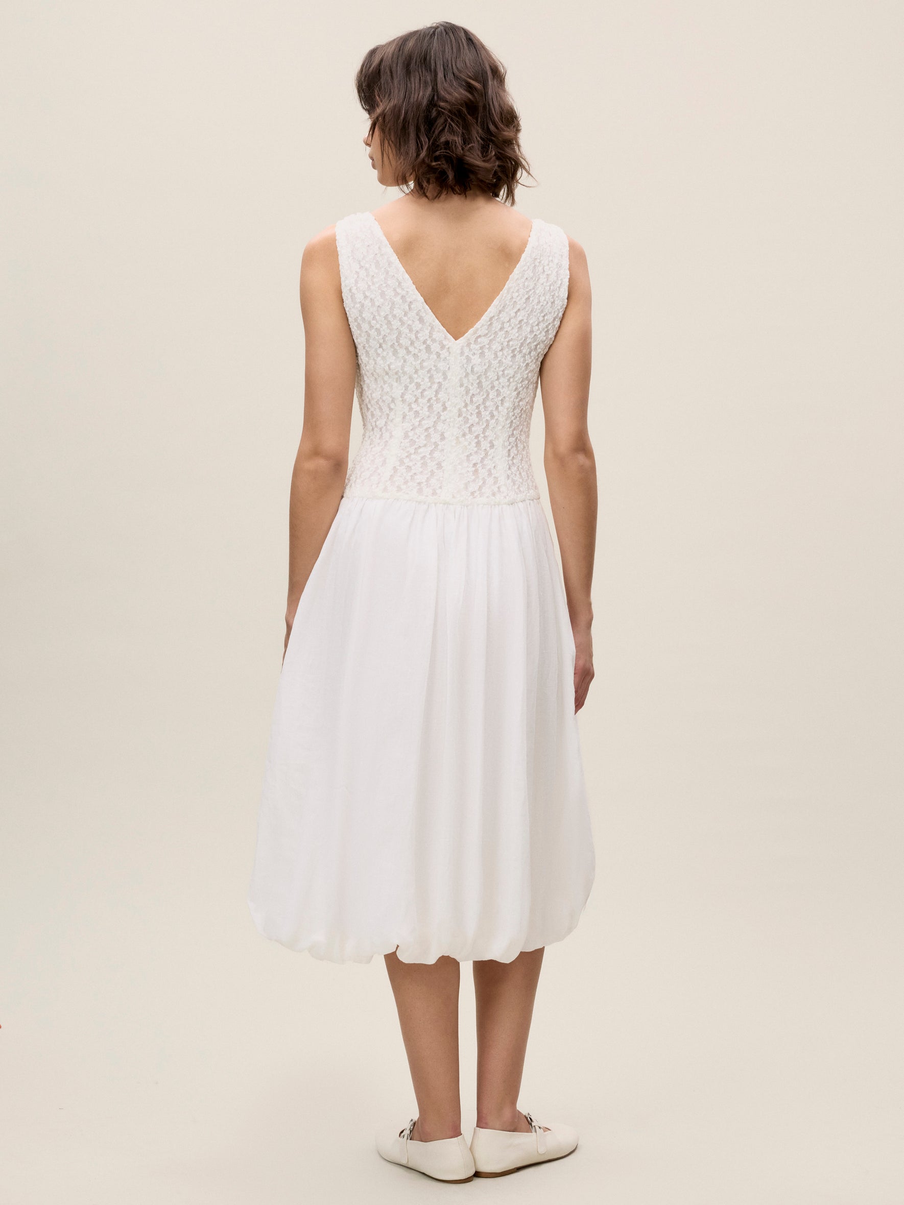 Fiona Mixed Media Dress