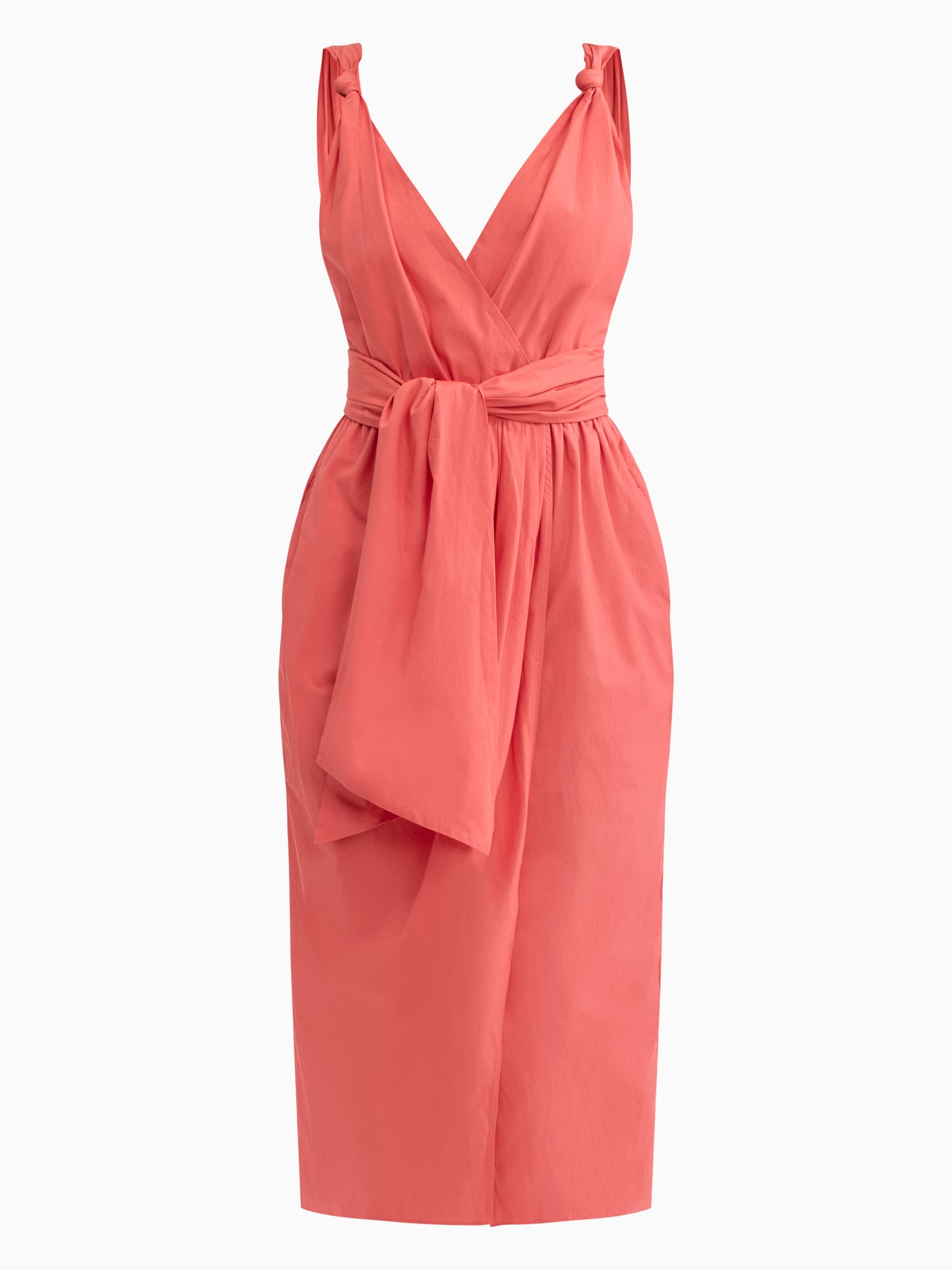  Brielle Poplin Dress in Coral Blush by Rebecca Taylor
