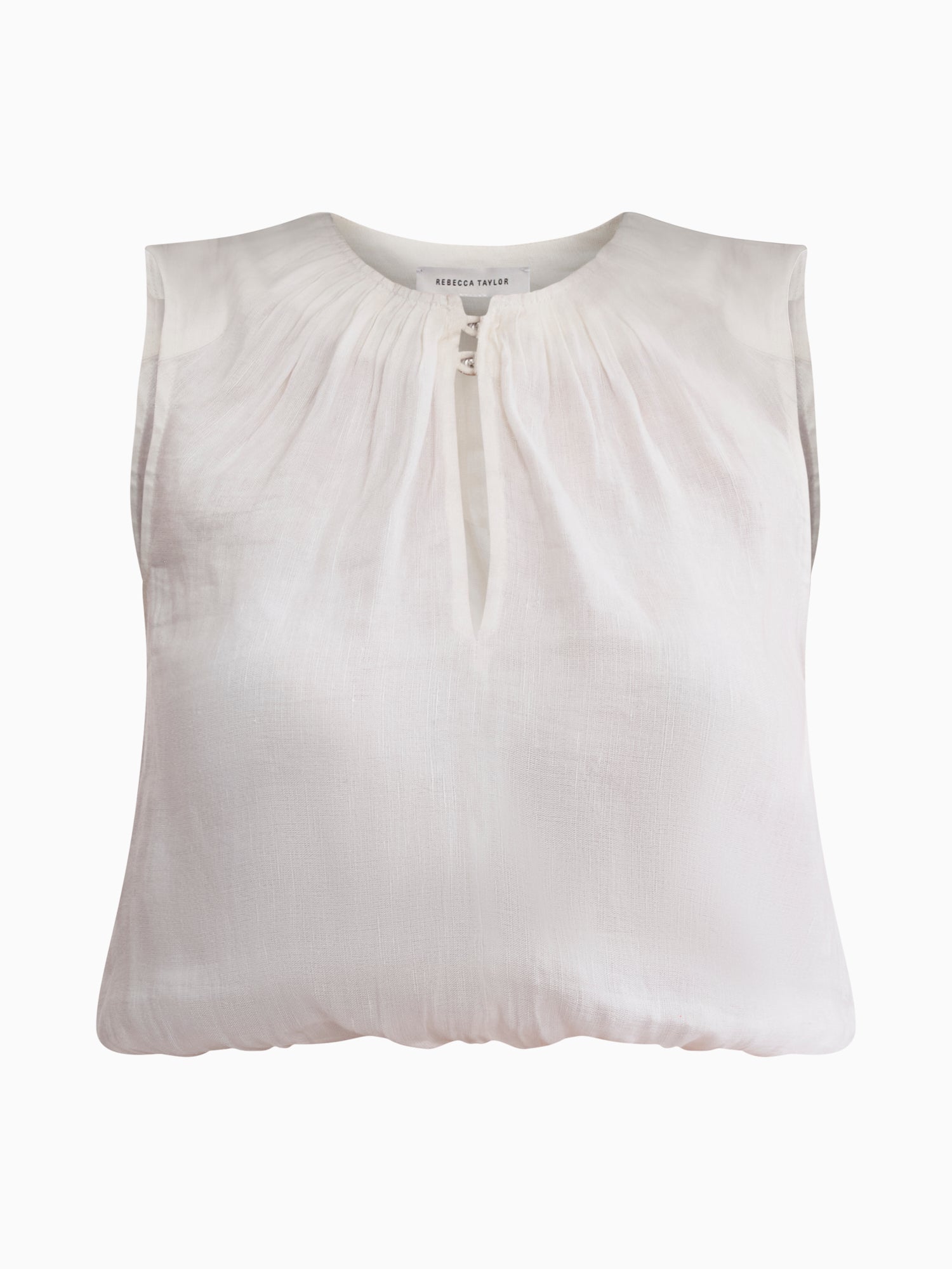  Cleo Top in Ivory by Rebecca Taylor