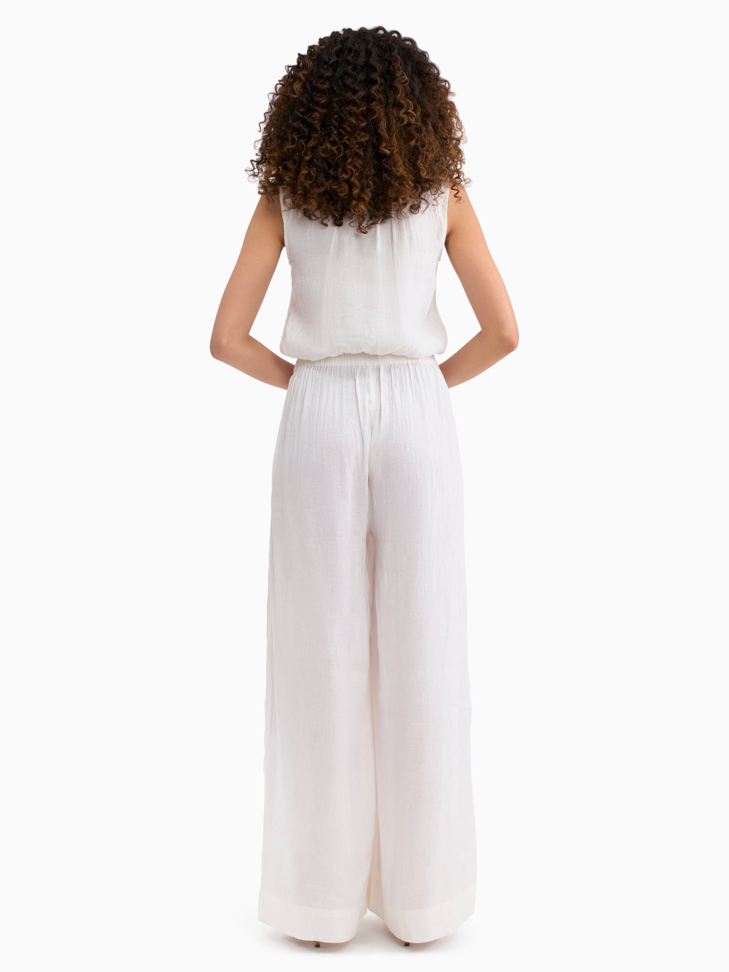  Cleo Pant in Ivory by Rebecca Taylor