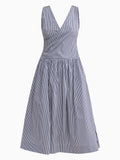 Joselene Poplin Wrap Dress