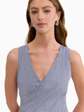 Joselene Poplin Wrap Dress
