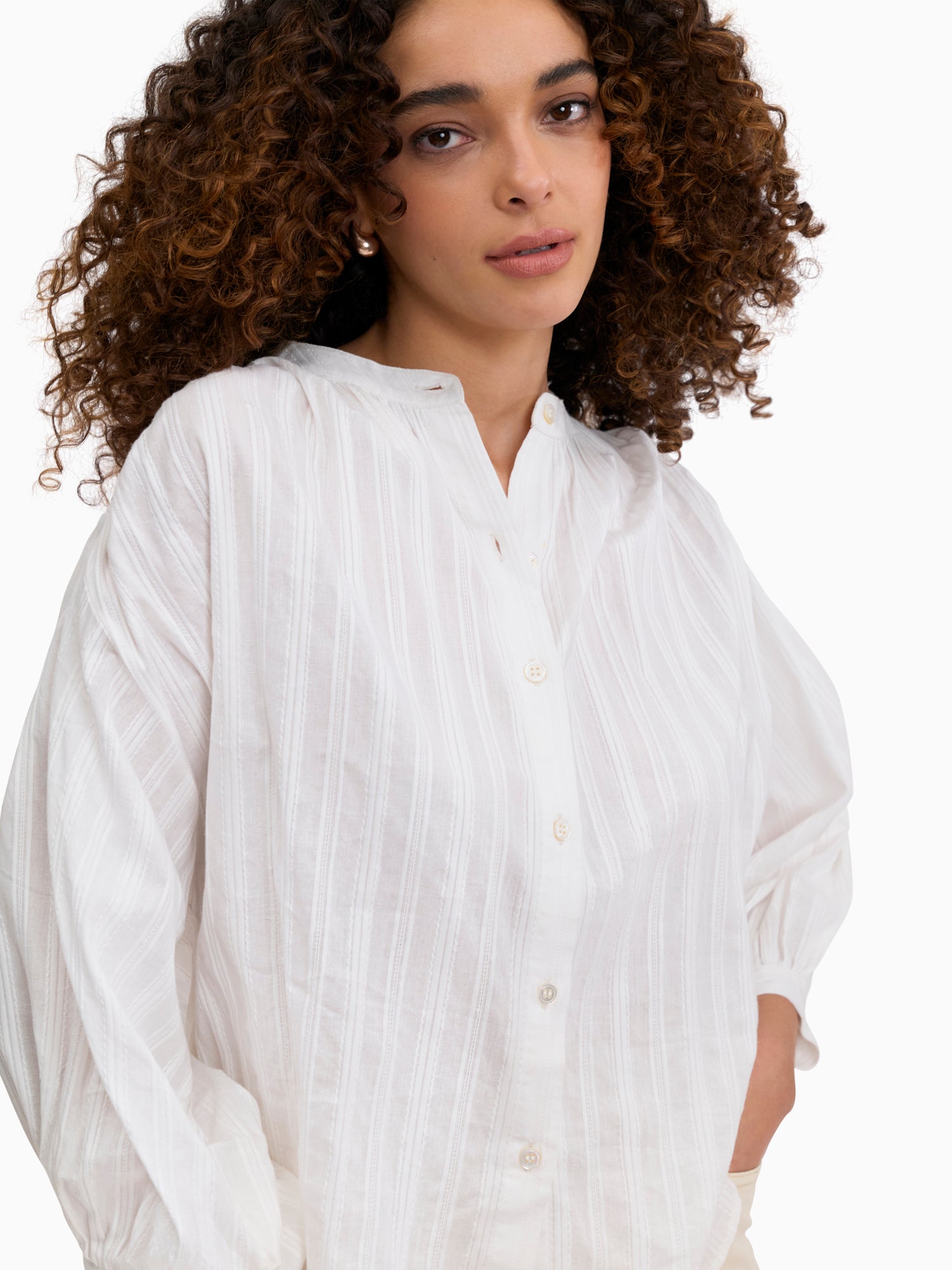  Marianne Blouse in Ivory by Rebecca Taylor