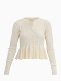 Boucle Knit Cardigan