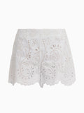 Brielle Poplin Eyelet Short