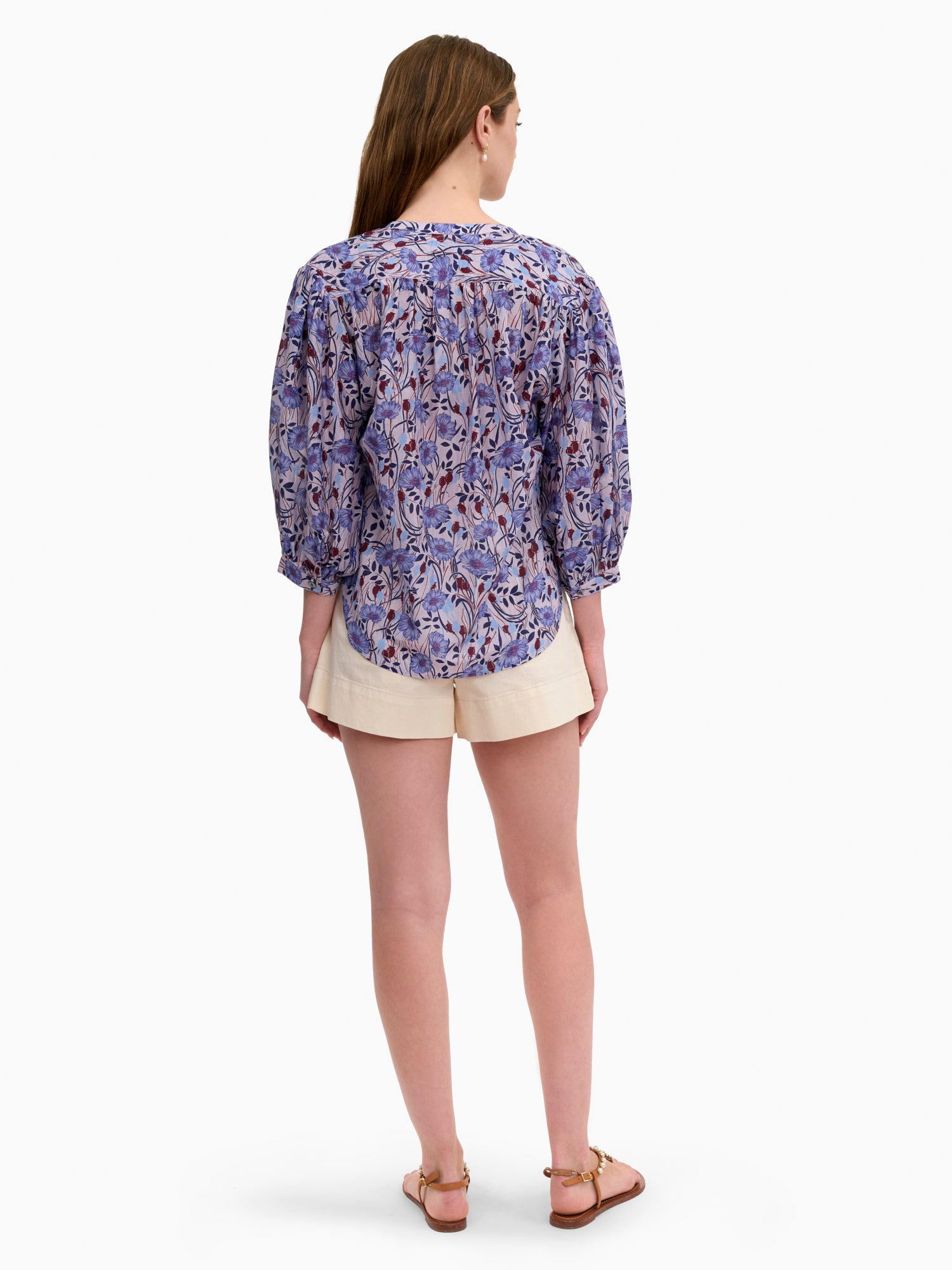  Daphne Blouse in Iris Multi by Rebecca Taylor