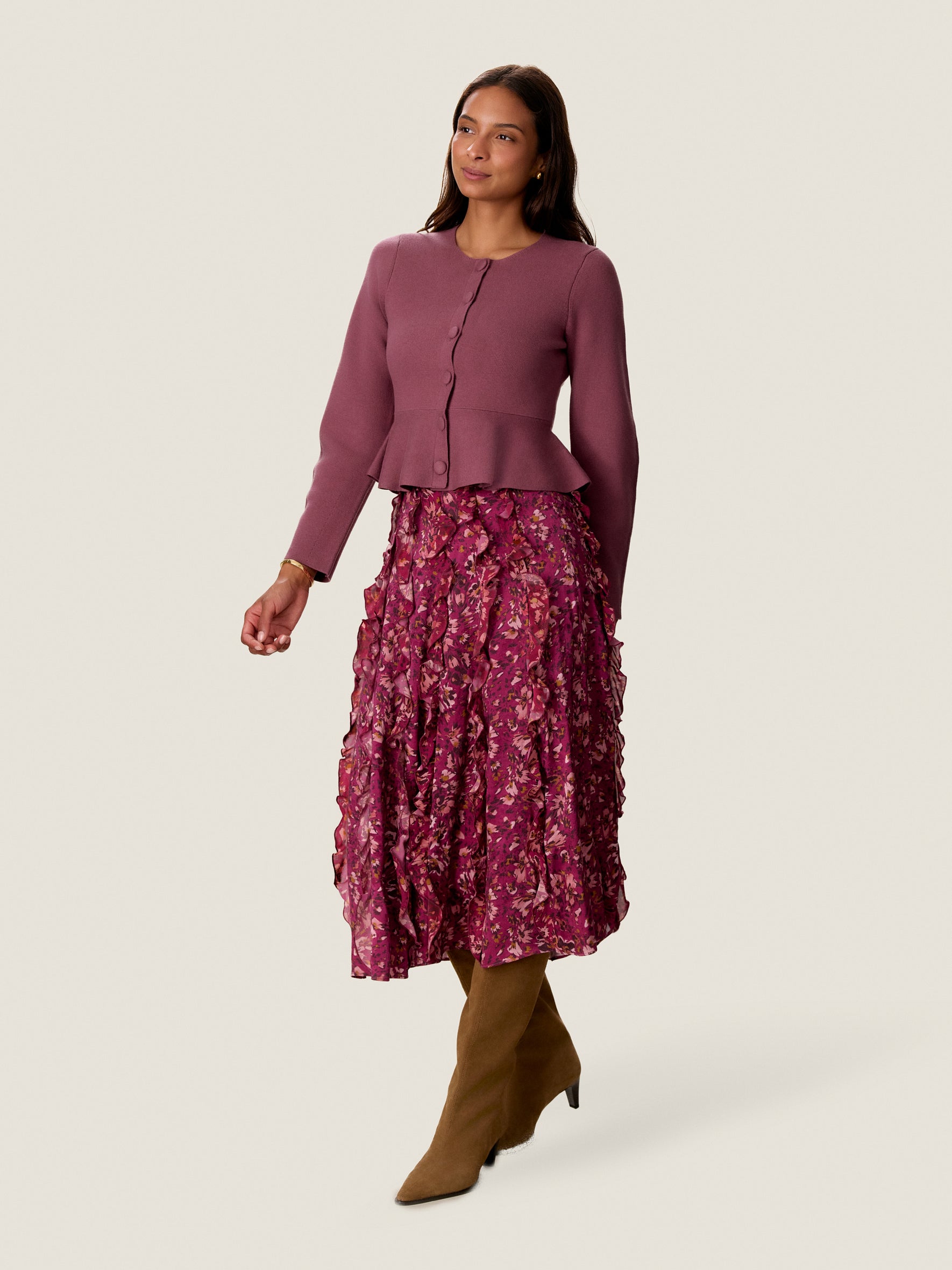 Tessa Ruffle Skirt