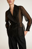 Organza Wrap Shirt