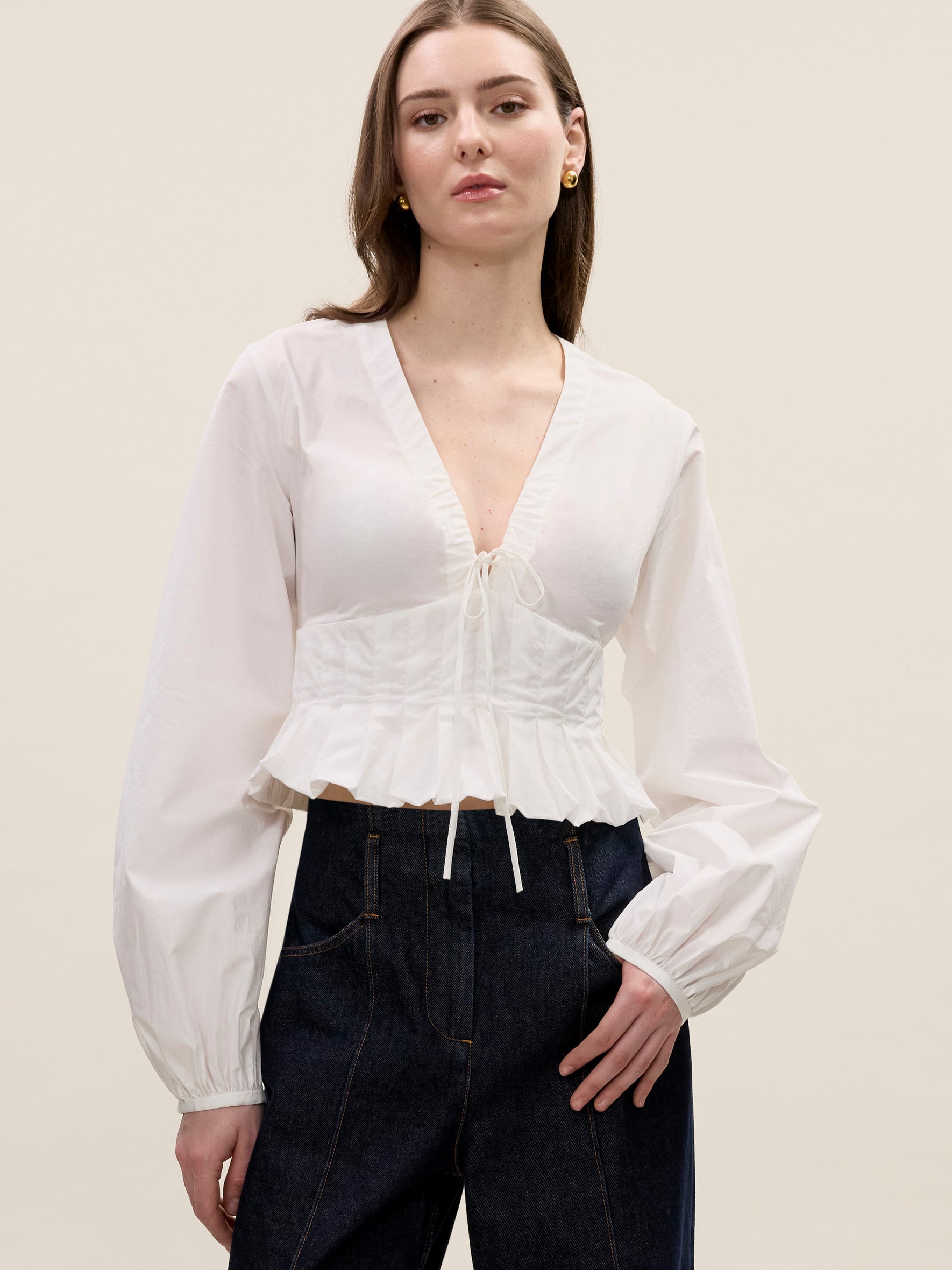Yara Poplin Blouse