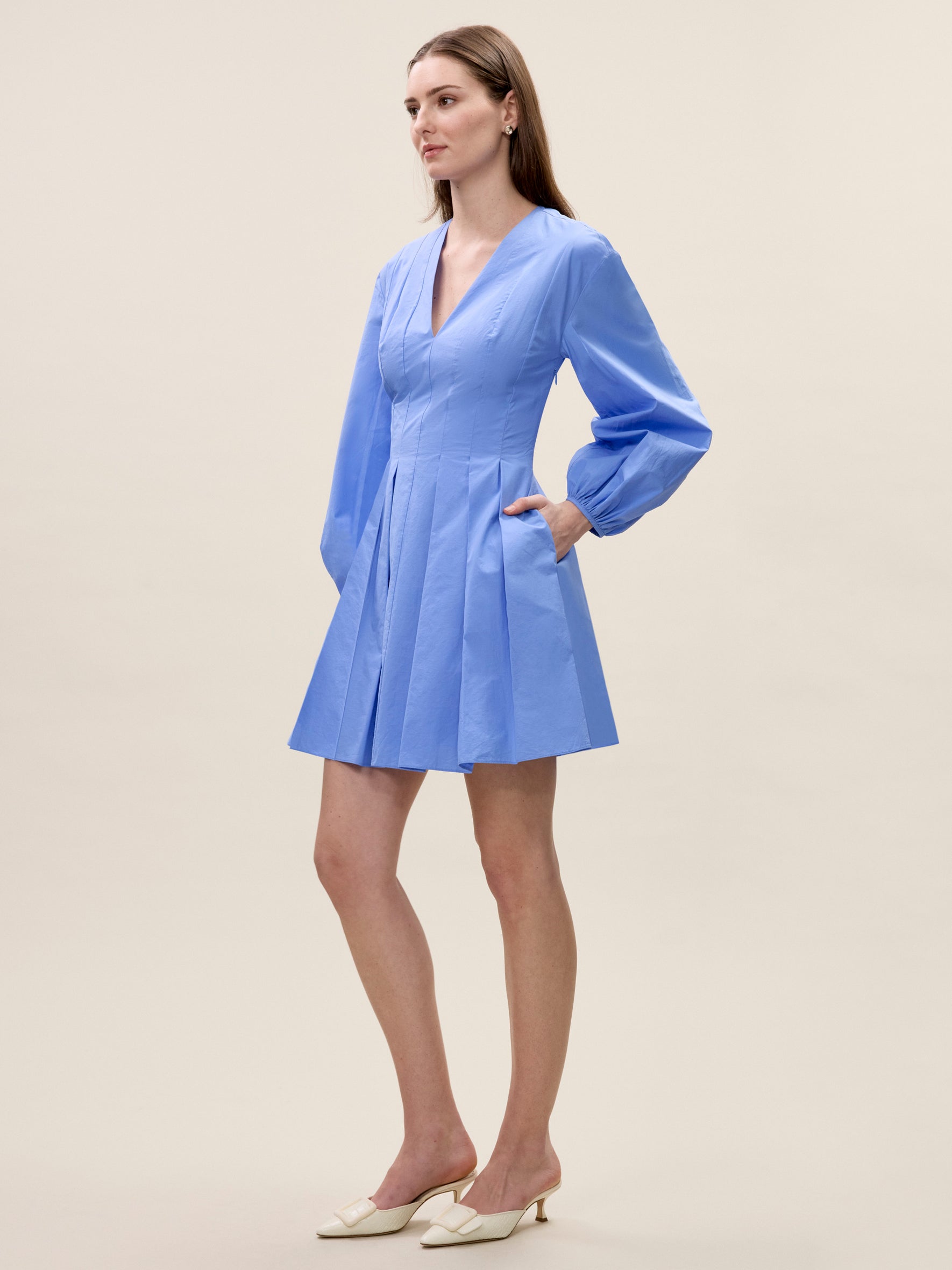 Yara Poplin Dress