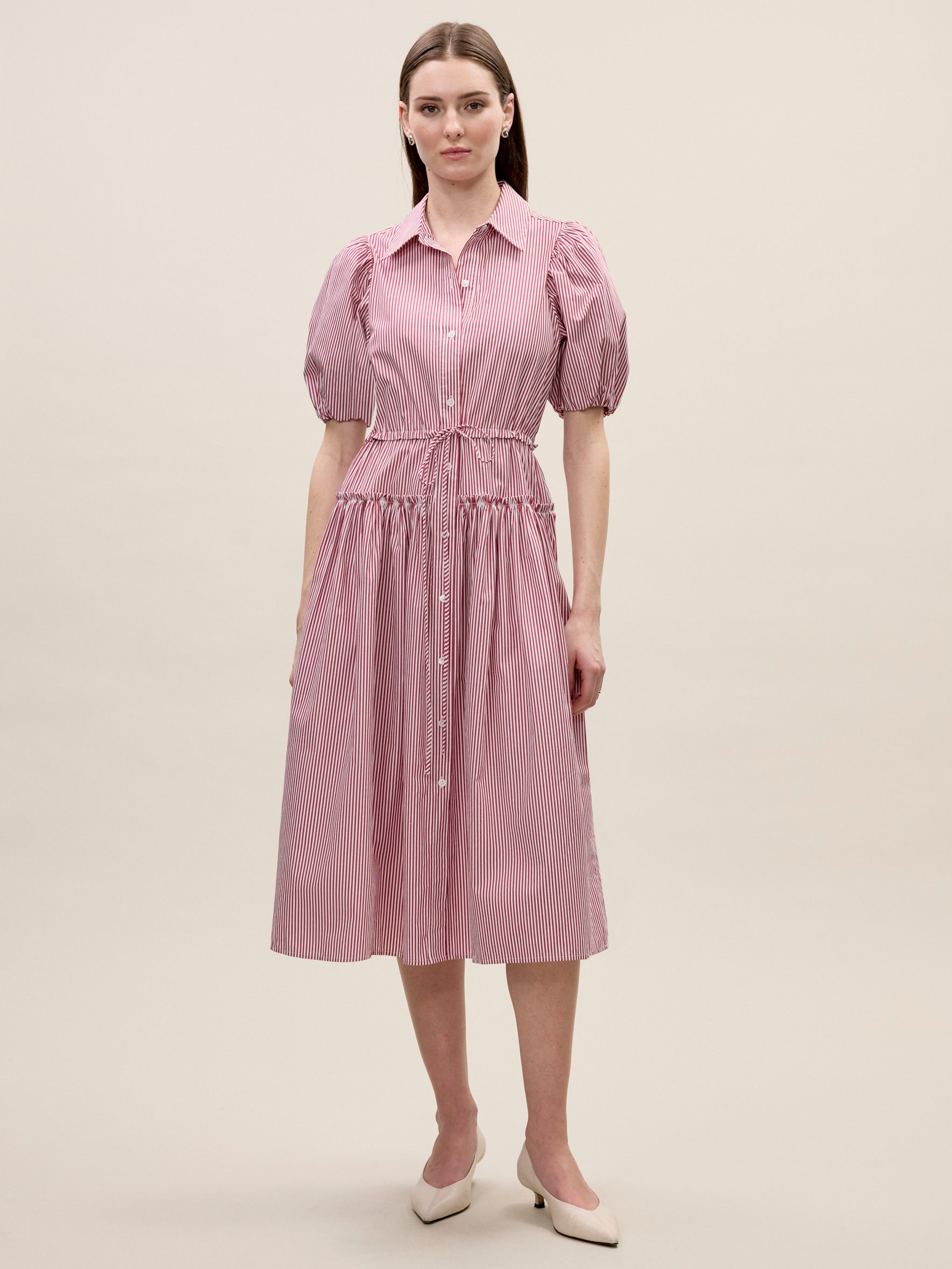 Poplin Shirt Dress
