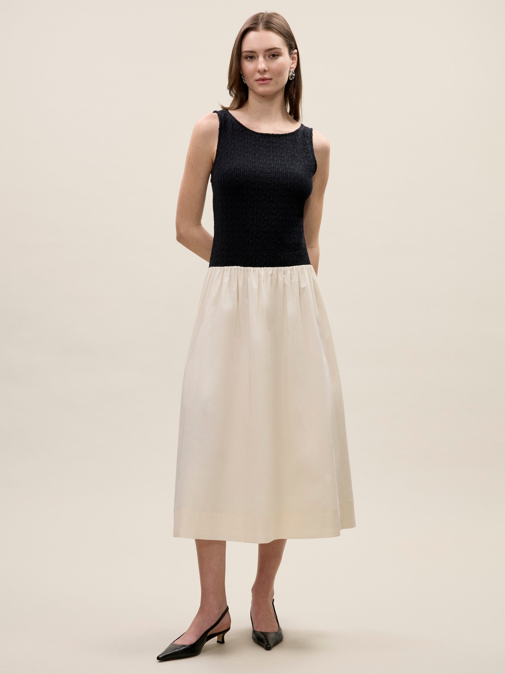 mixed media dress Rebecca Taylor