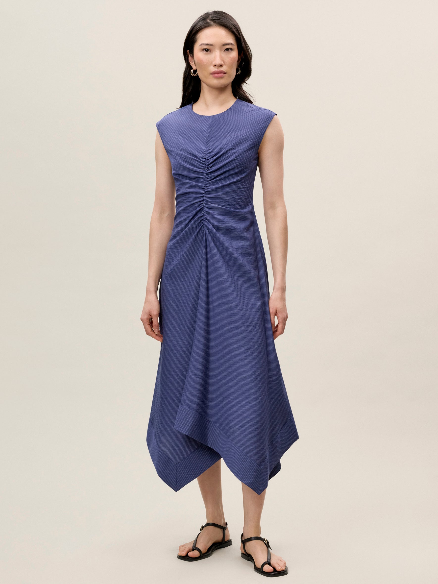 rebecca taylor navy blue dress Rebecca Taylor Hazy Dot Dress