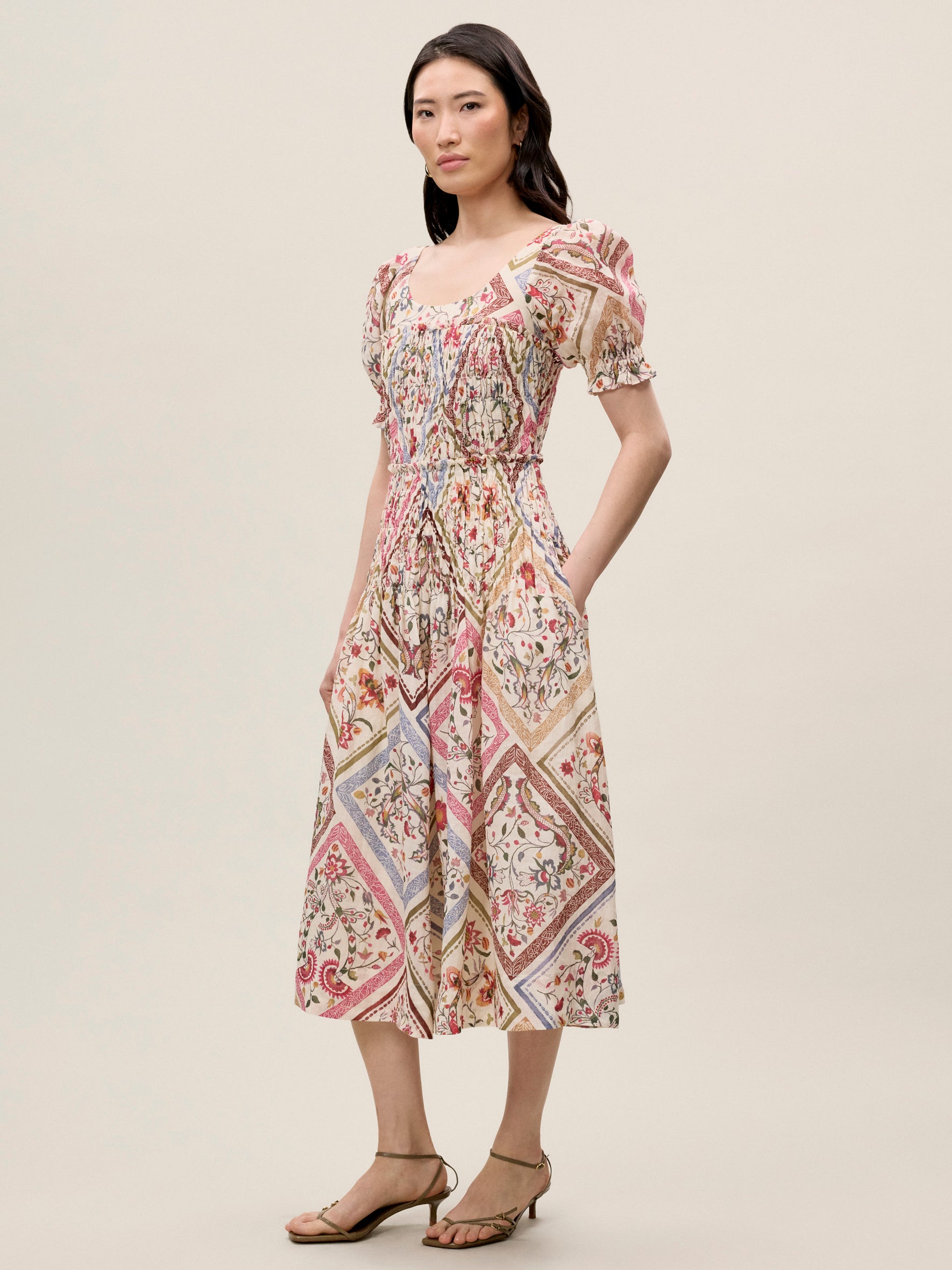 Anya Ramie Dress