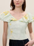 Yara Poplin Top