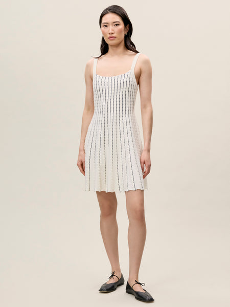 raydon knit dress Reformation Raydon Knit Dress - Mineral