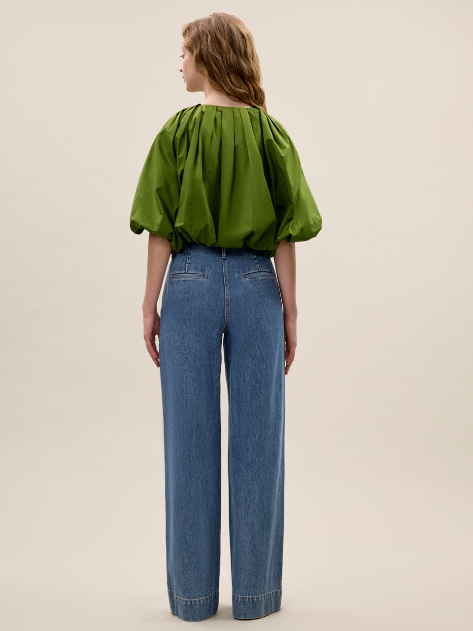  Isla Bubble Top in Meadow by Rebecca Taylor