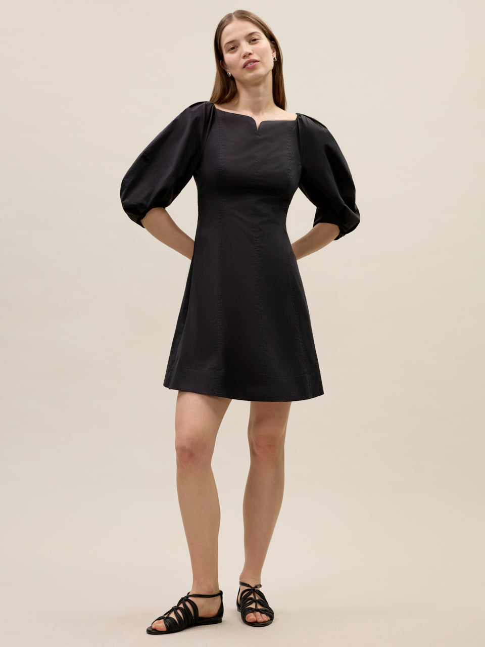 Isla Poplin Mini Dress