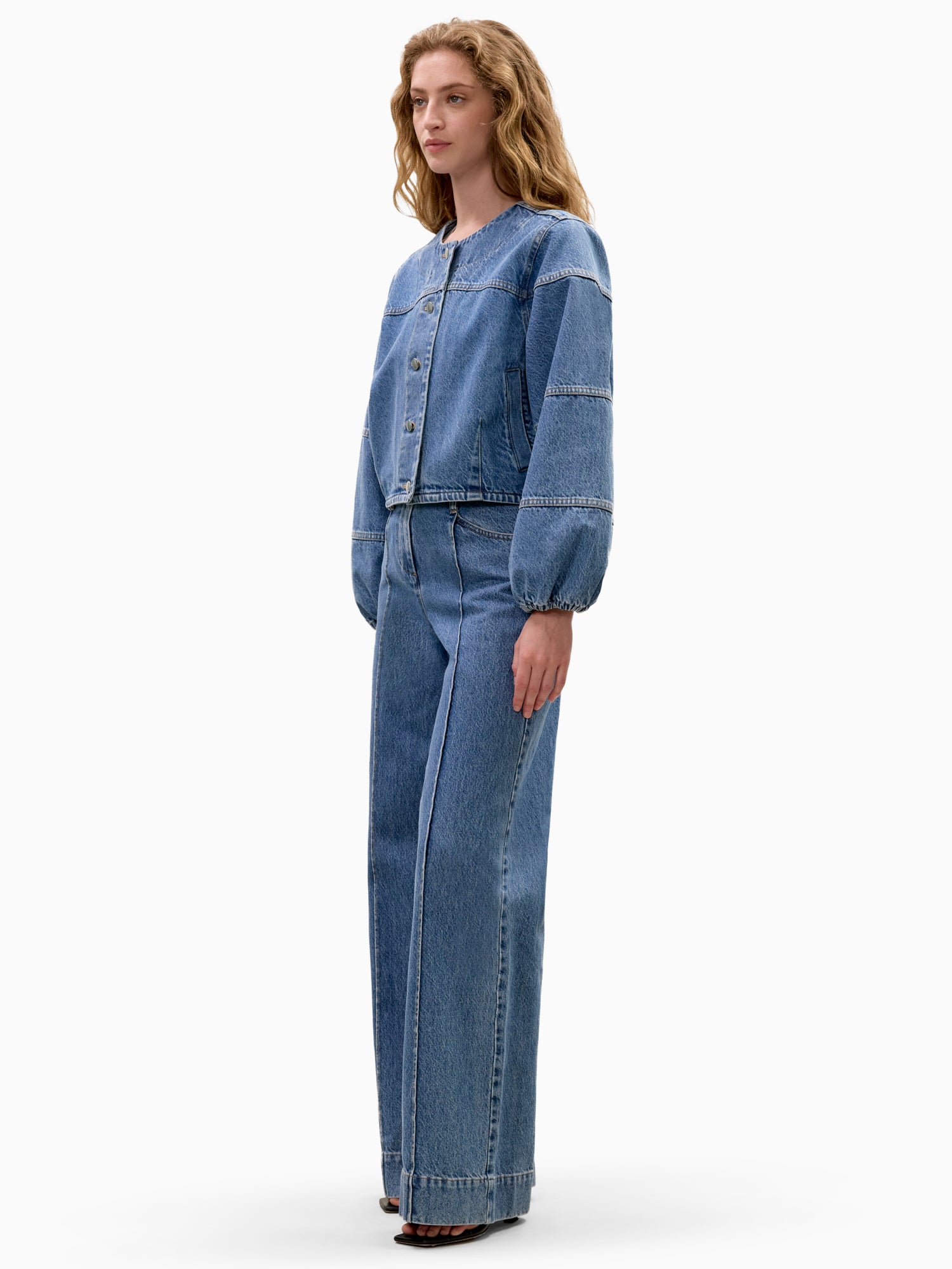 ジャケット・アウター PERVERZE cover wide denim jacket ネット販売 激安 【PERVERZE】Cover Wide Denim Jacket 【公式通販】