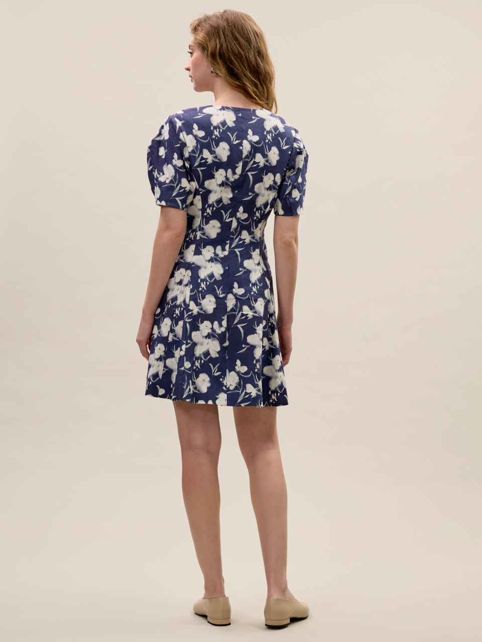 Bea Linen Mini Dress