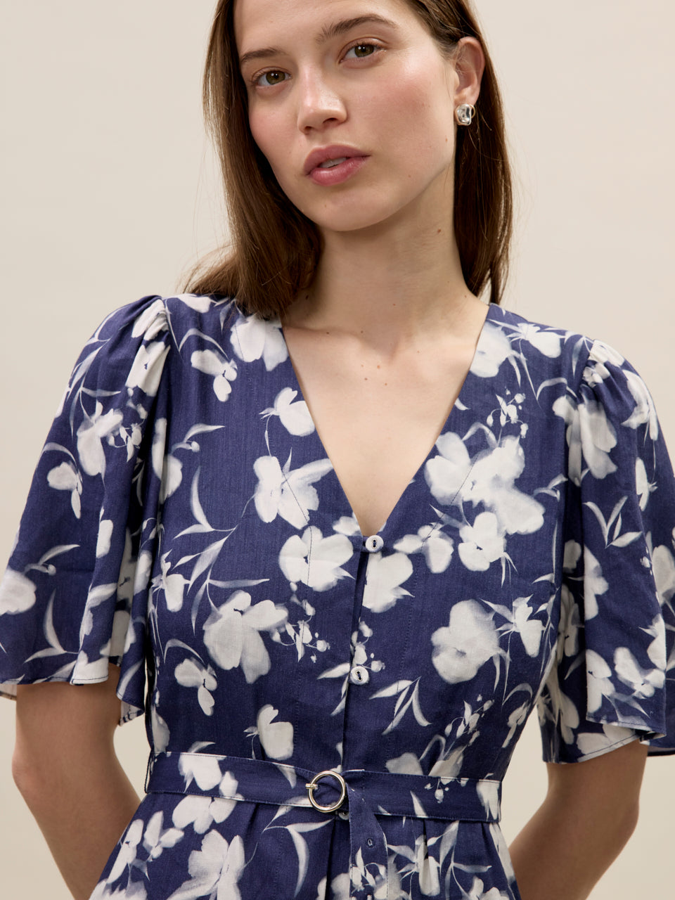 Bea Linen Maxi Dress