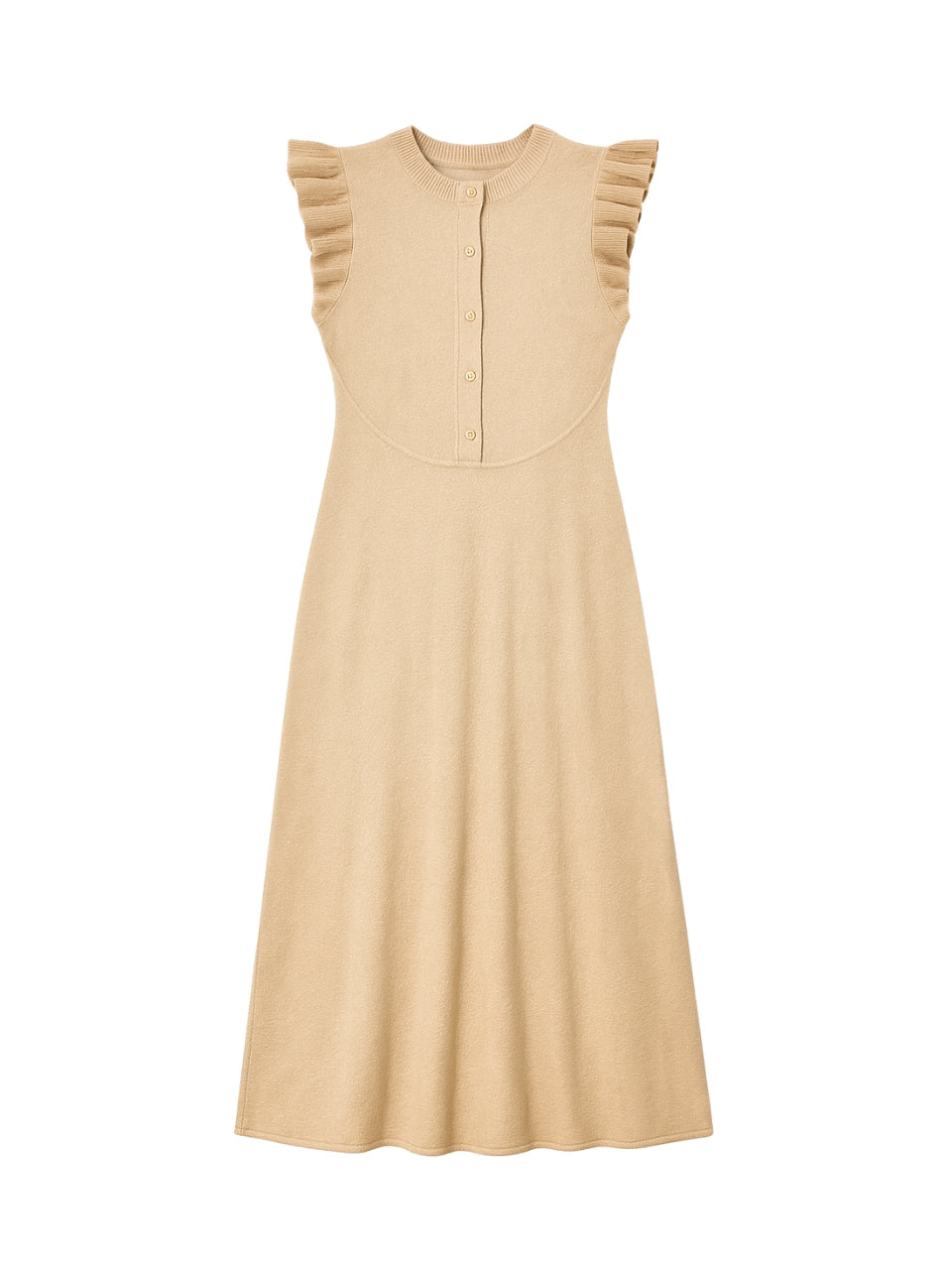  Rhea Sweater Dress in Oatmeal by Rebecca Taylor