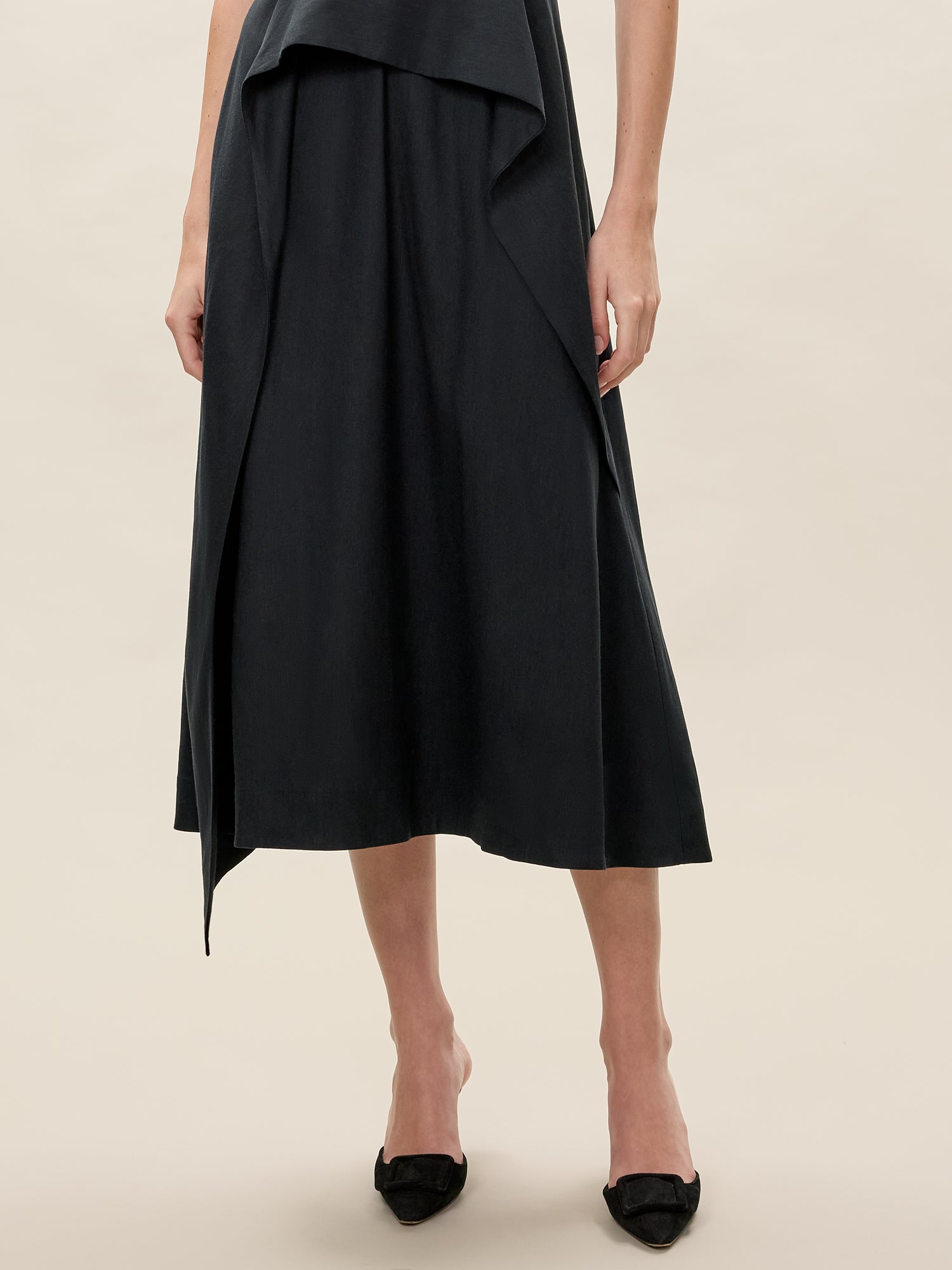 Stretch Linen Dress