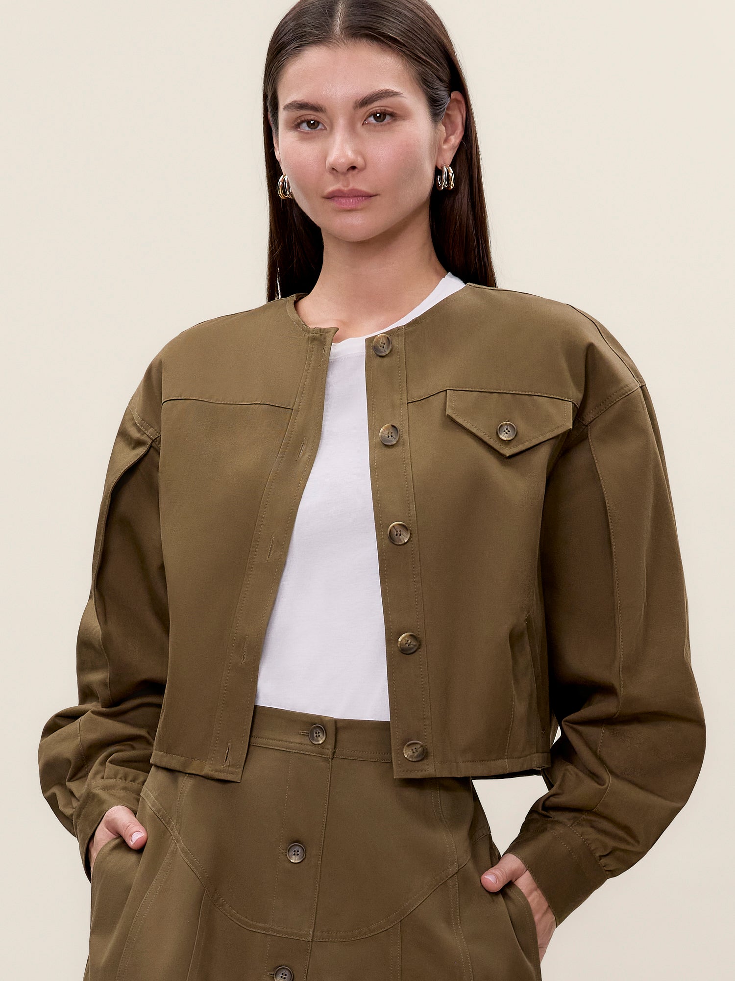 Aria Twill Jacket