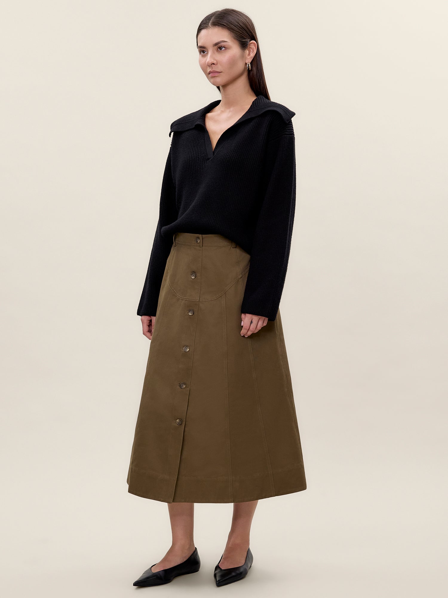 Aria Twill Skirt