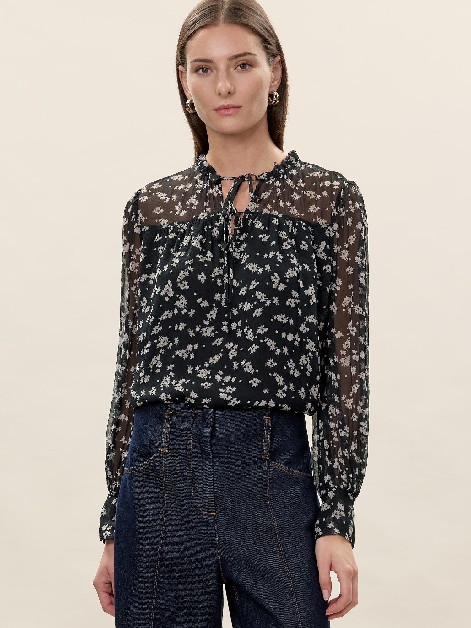 Ditsy Floral Blouse