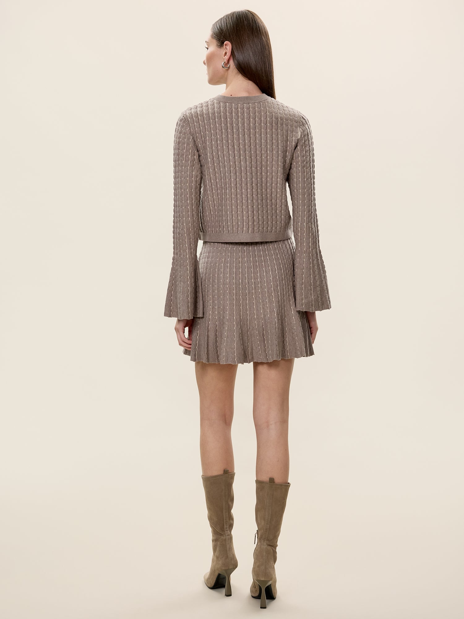 Dorothy Cardigan in Oatmeal by Rebecca Taylor