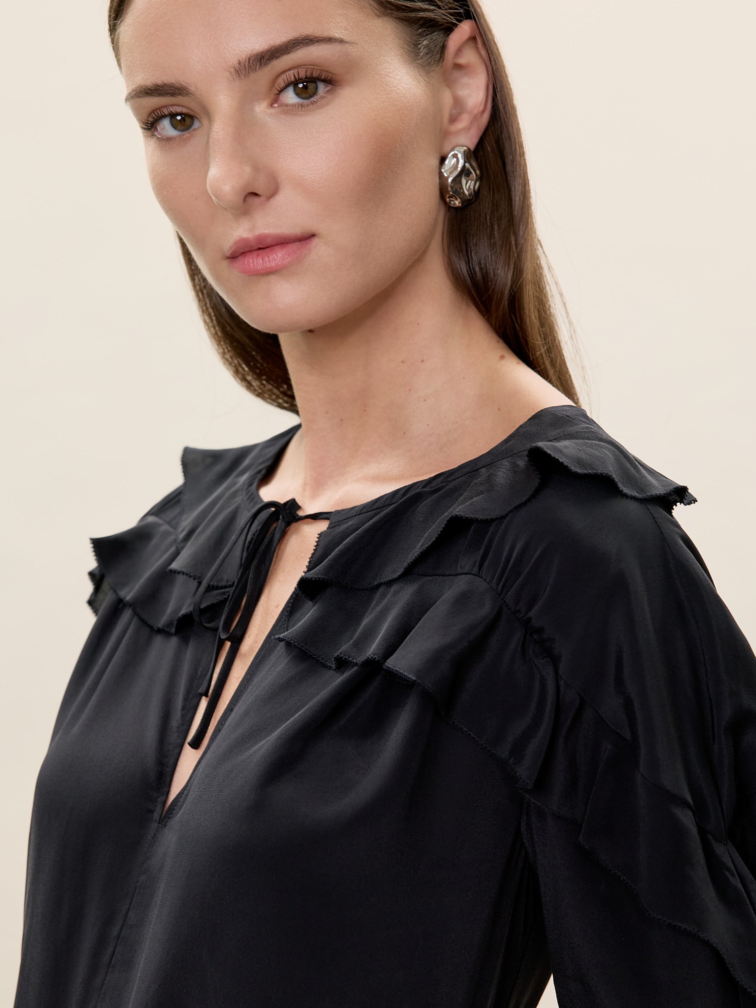 Lillith Ruffle Blouse