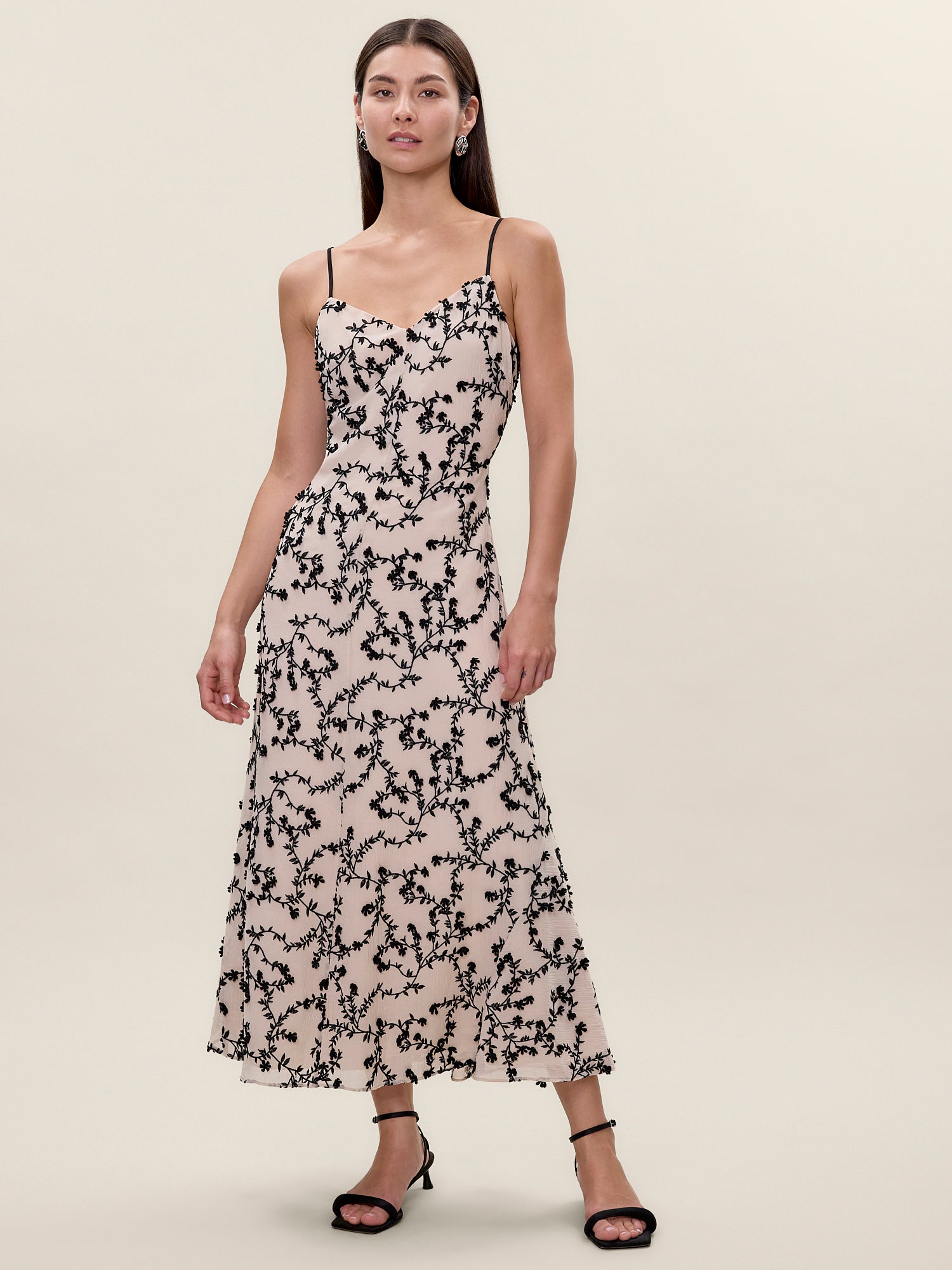  Marisol Dress in Antique White/Black by Rebecca Taylor