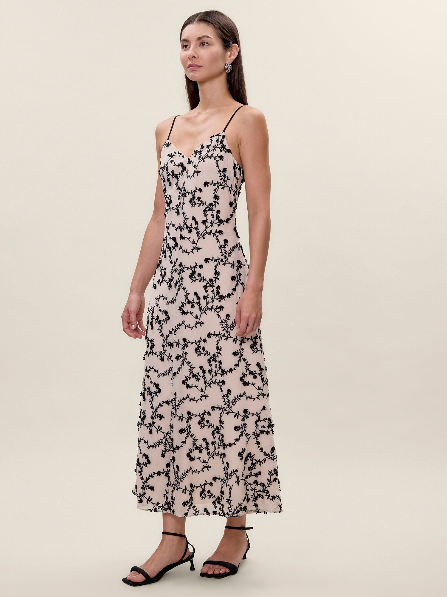  Marisol Dress in Antique White/Black by Rebecca Taylor