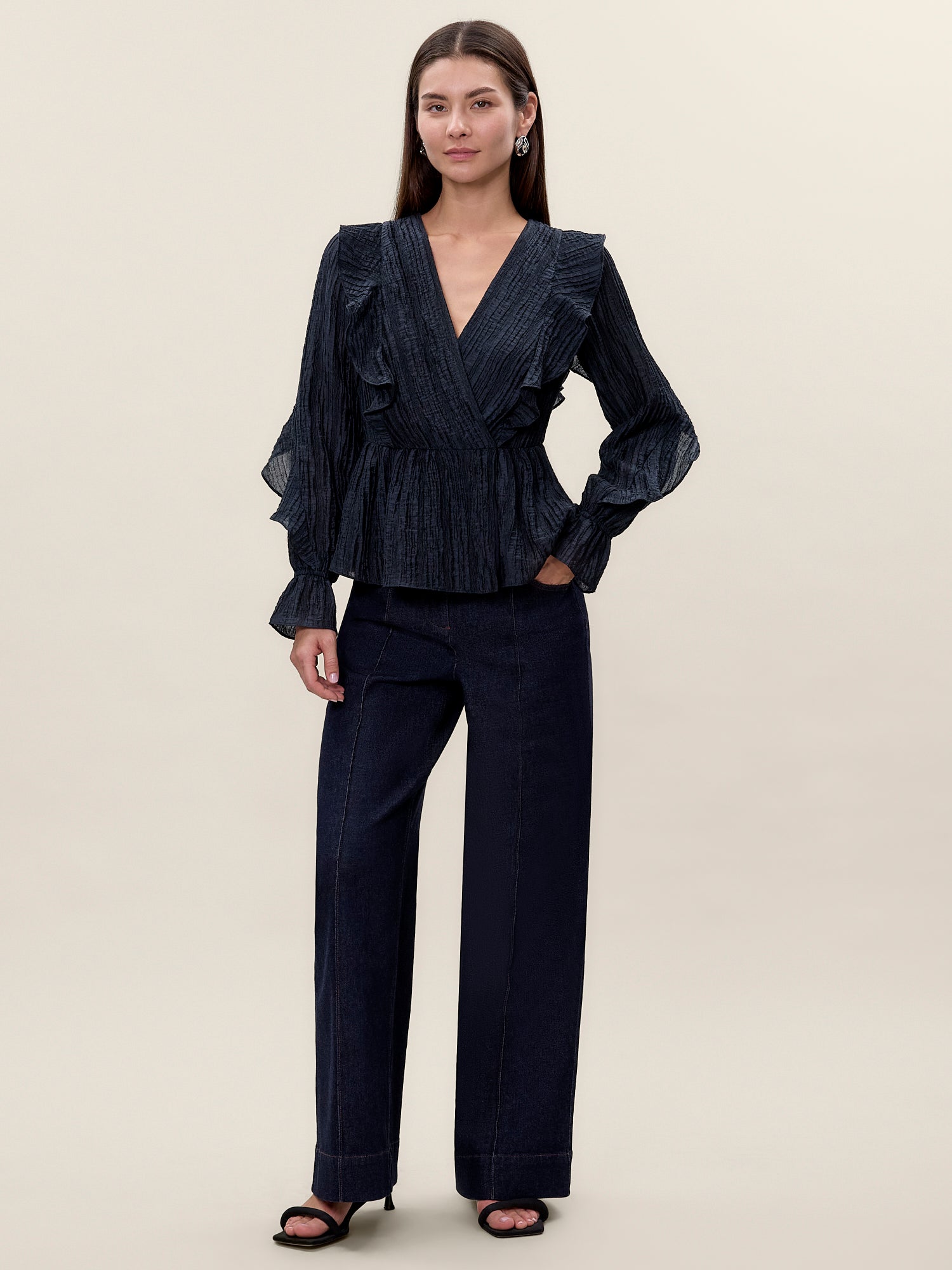 Olivia Ruffle Blouse