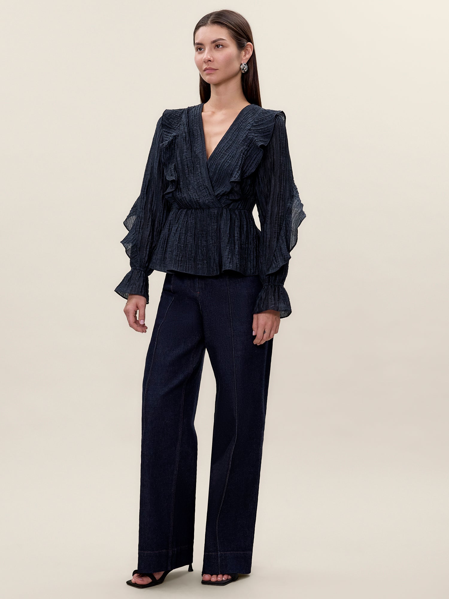 Olivia Ruffle Blouse