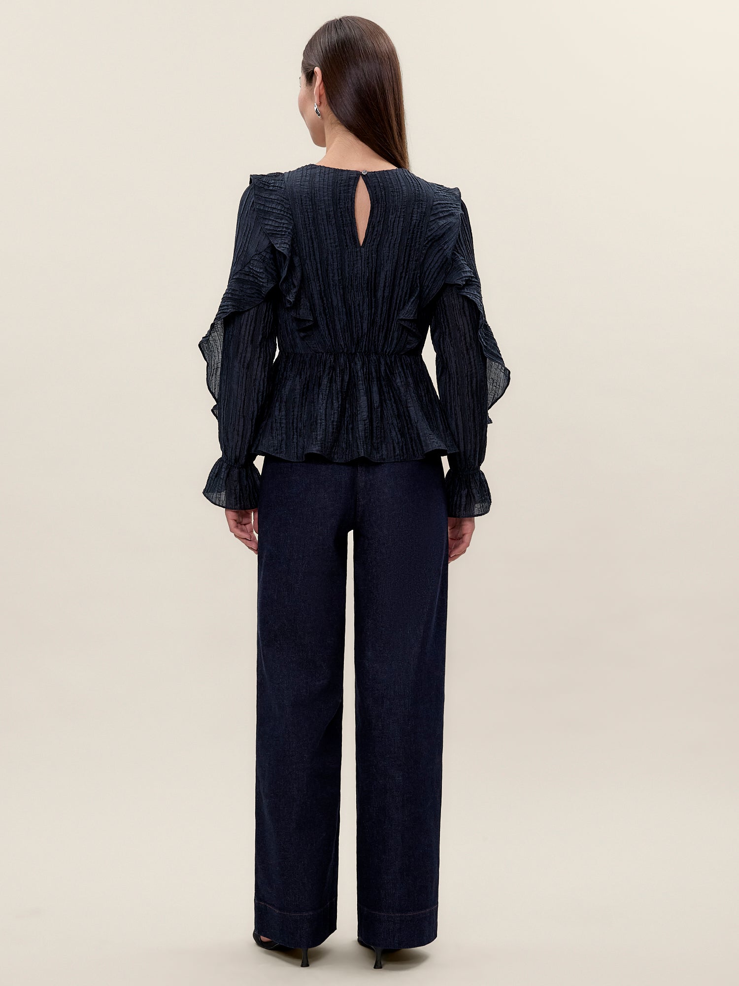 Olivia Ruffle Blouse