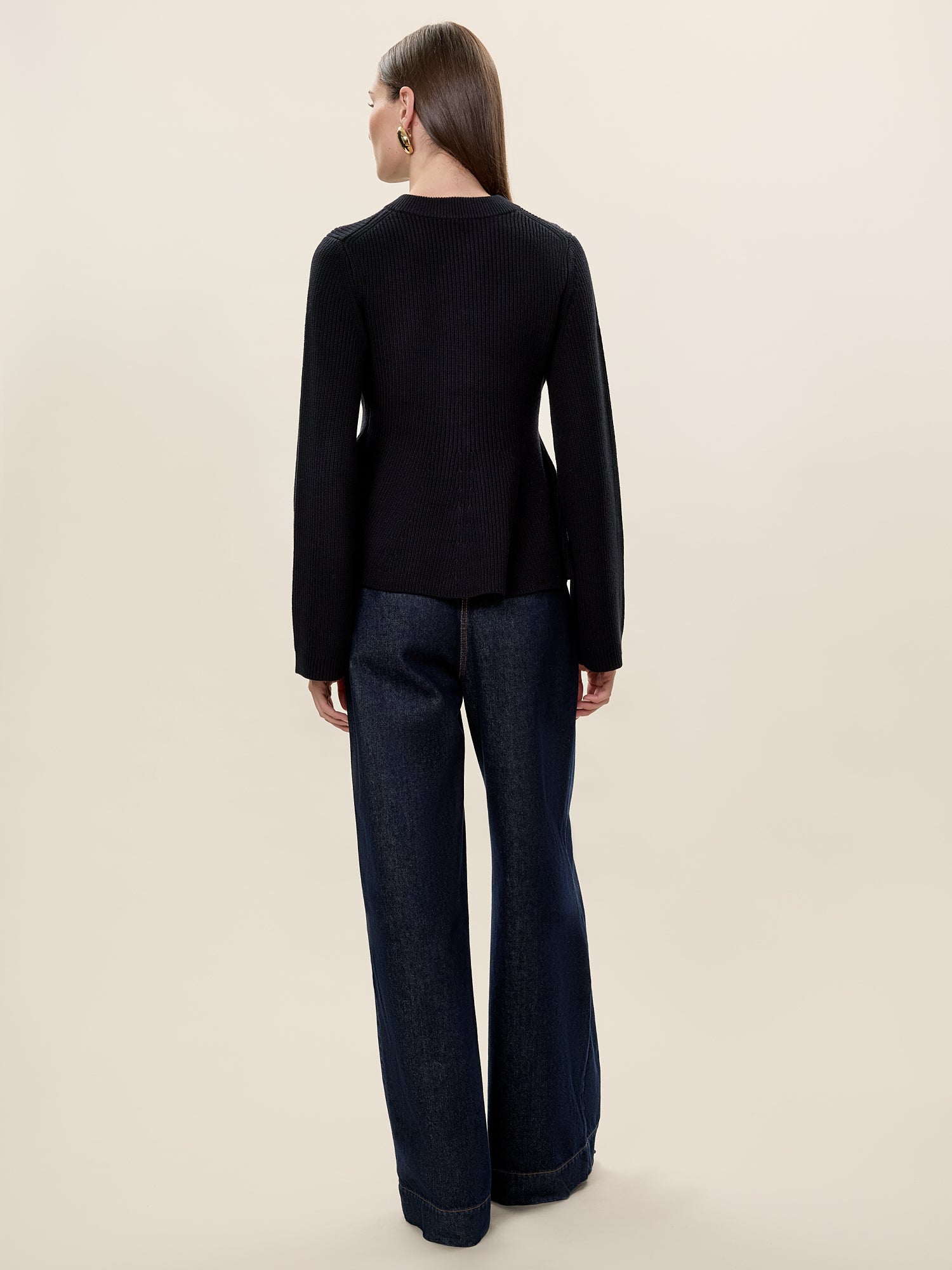 Rhea Knit Peplum Cardi