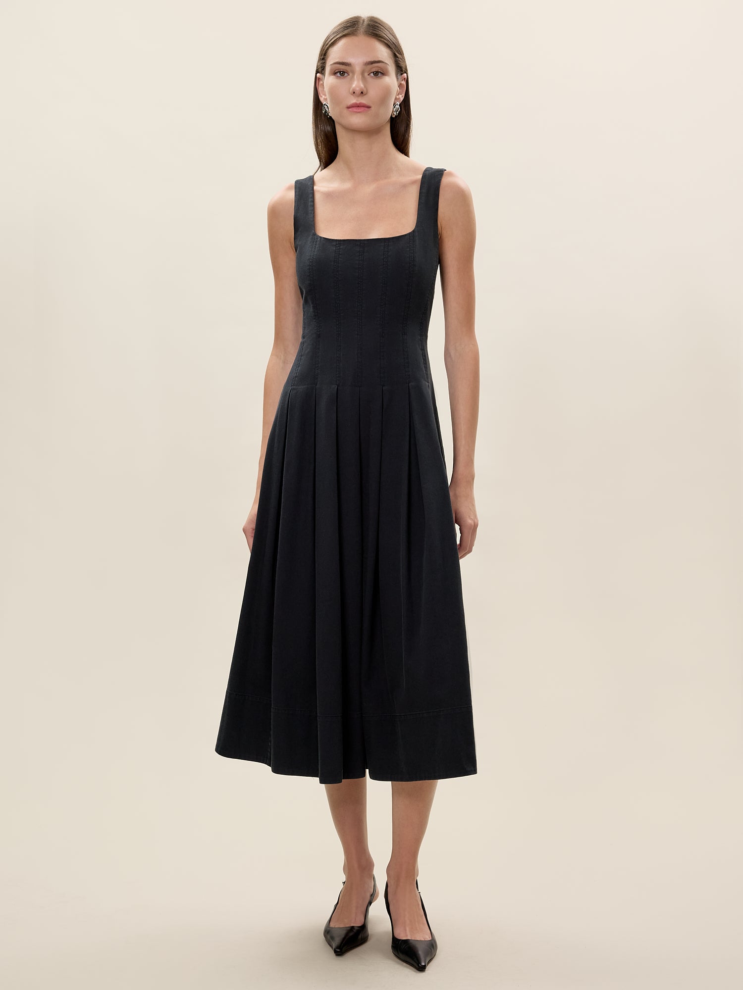 Edith Garment Dyed Dress