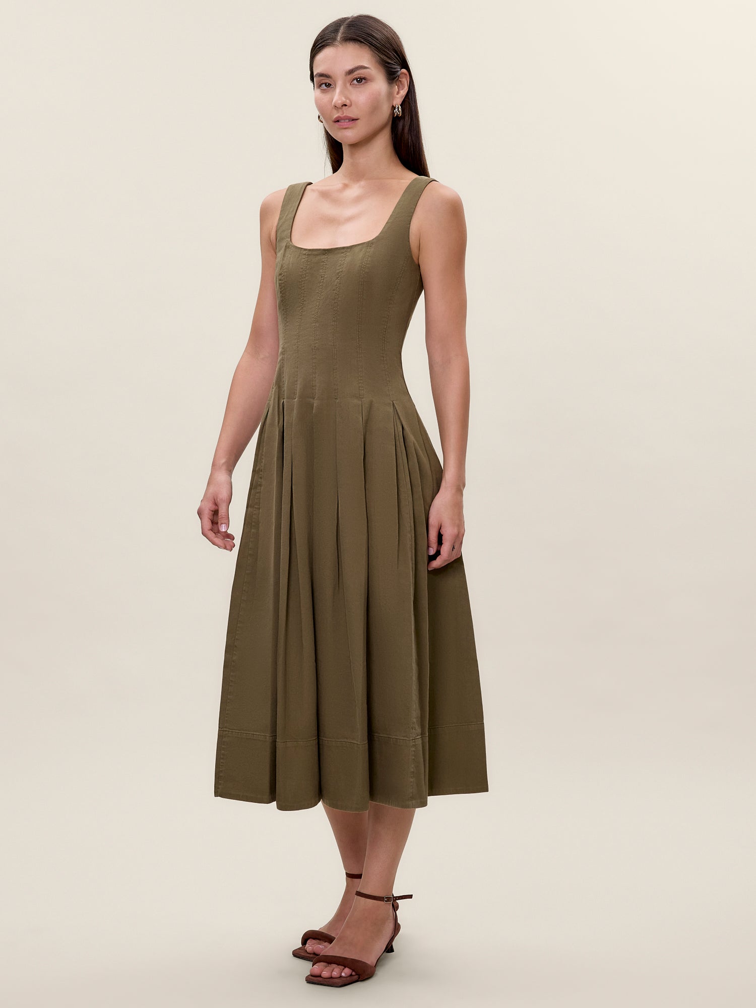 Edith Garment Dyed Dress