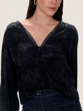 Audrey Jacquard Blouse